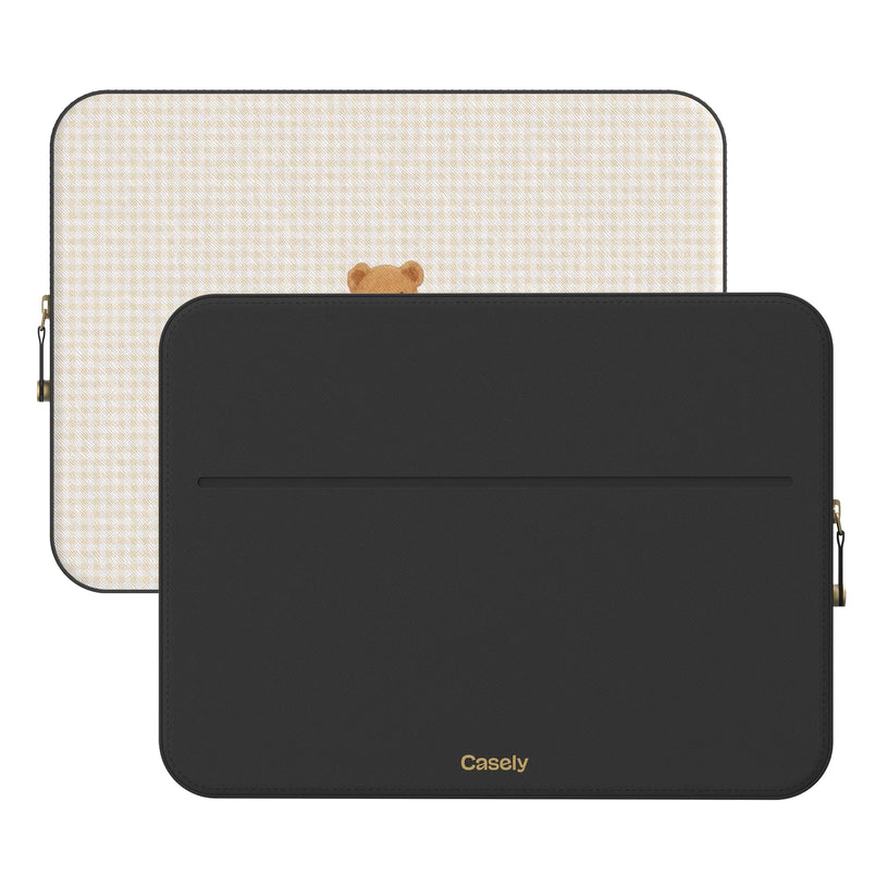 Teddy Boo | Gingham Bear Laptop Case