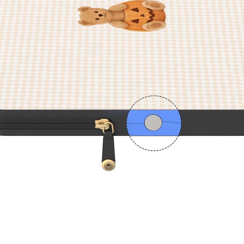 Teddy Boo | Gingham Bear Laptop Case