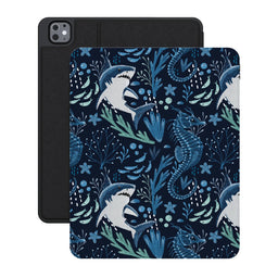Midnight Reef | Shark Print iPad Case