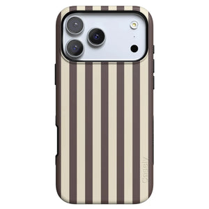 S'more Stripes | Brown Striped Case