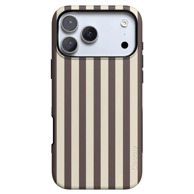 S'more Stripes | Brown Striped Case