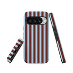 Sunday in Brooklyn | Blue Stripes Case