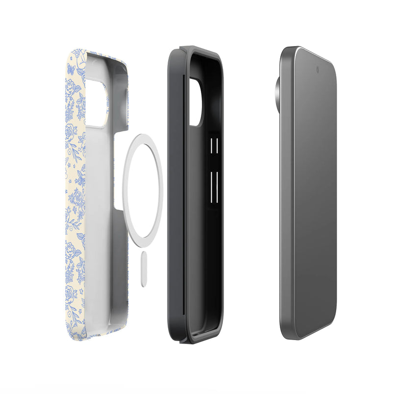 Cupid's Canvas | Periwinkle Floral Case