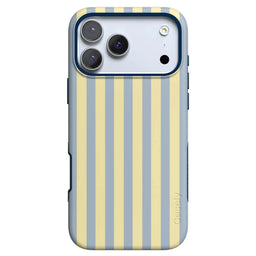 Coastline Stripes | Blue & Yellow Case