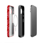 Final Rose | Red & Pink Floral Case