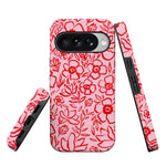 Blush Garden | Floral Doodle Case