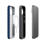 On the Dot | Navy Polka Dot Case