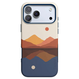 Opposites Attract | Day & Night Colorblock Mountains Case