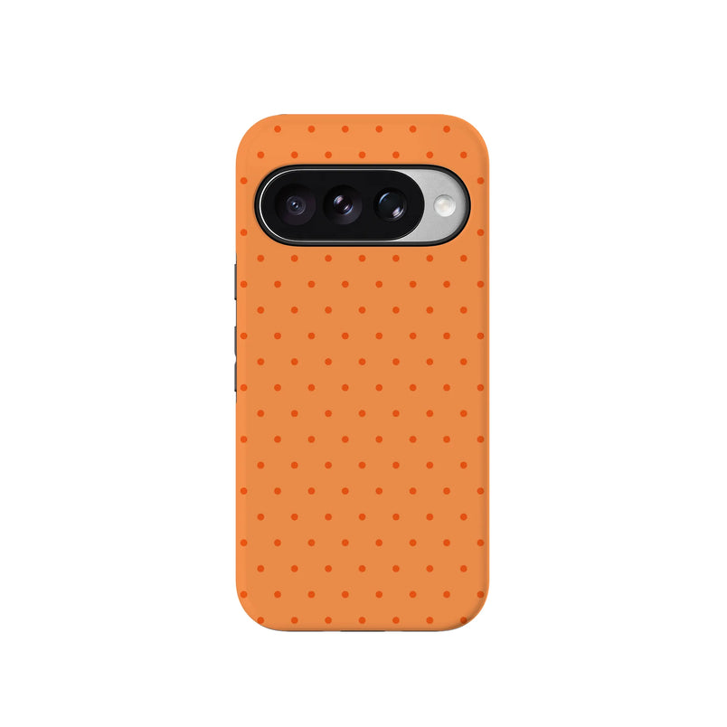 On the Dot | Orange Polka Dot Case