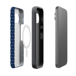 On the Dot | Navy Polka Dot Case