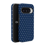 On the Dot | Navy Polka Dot Case