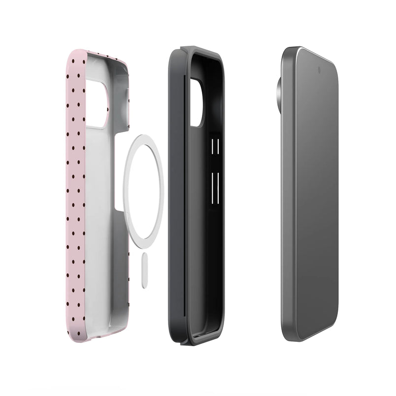 On the Dot | Pink Polka Dot Case