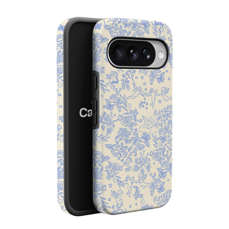 Cupid's Canvas | Periwinkle Floral Case