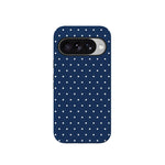 On the Dot | Navy Polka Dot Case