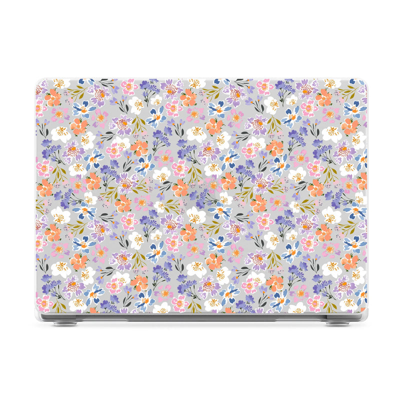 Poppy Meadows | Pastel Floral Laptop Shell