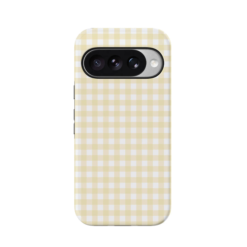 Pastel Picnic | Yellow Gingham Case