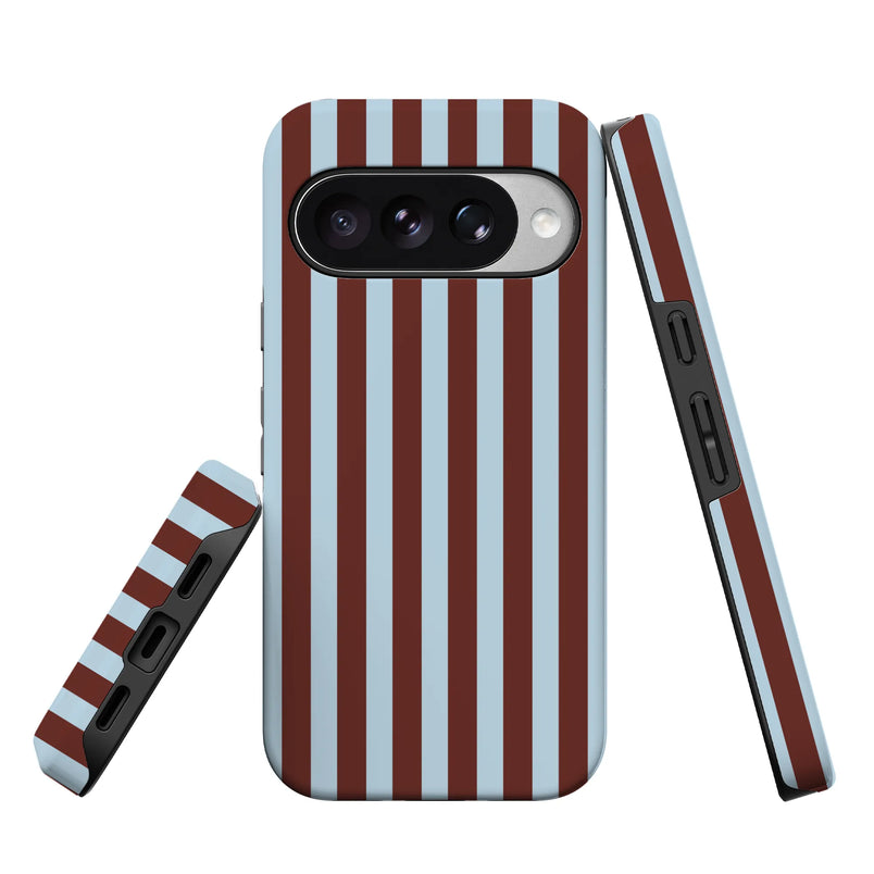 Sunday in Brooklyn | Blue Stripes Case