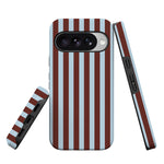 Sunday in Brooklyn | Blue Stripes Case