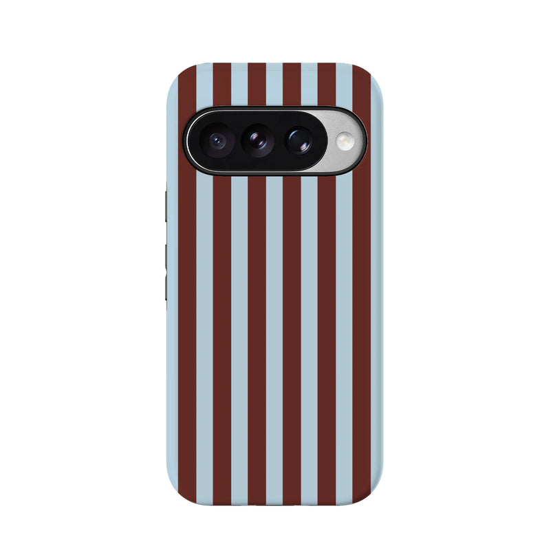 Sunday in Brooklyn | Blue Stripes Case