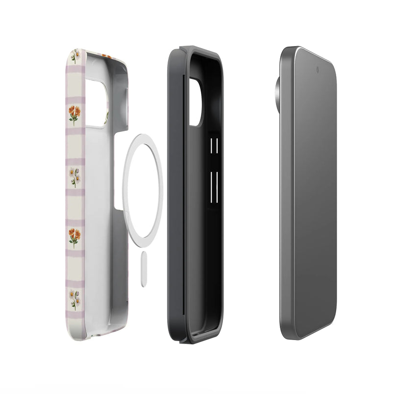 Meadow Check | Floral Gingham Case