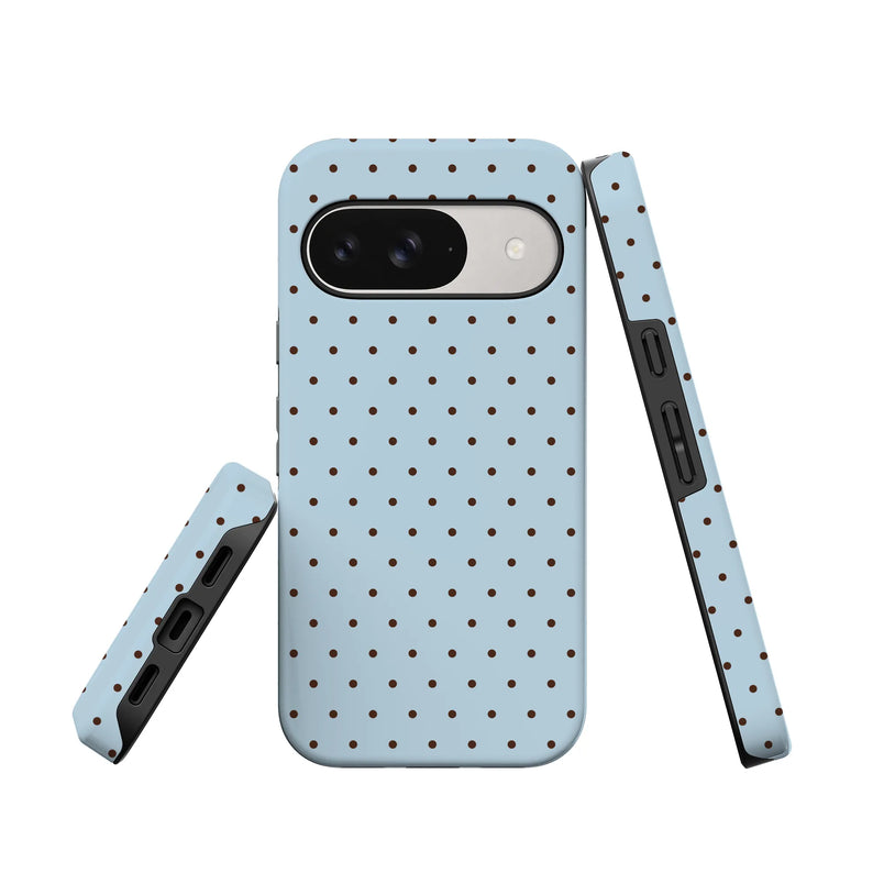 On the Dot | Blue Polka Dot Case