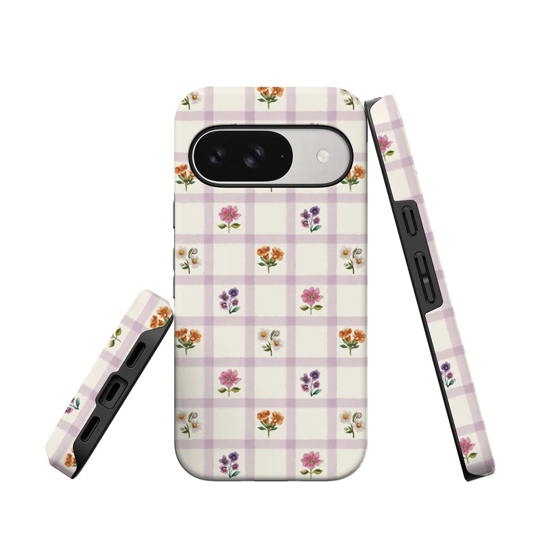 Meadow Check | Floral Gingham Case