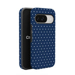 On the Dot | Navy Polka Dot Case