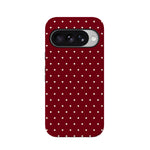 On the Dot | Maroon Polka Dot Case