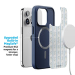 Cottage Stripe | Blue Floral Case