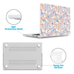 Poppy Meadows | Pastel Floral Laptop Shell