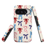 American Girlie | Red White & Blue Bows Case