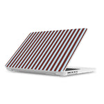 Sunday in Brooklyn | Blue Stripes Laptop Shell