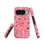 Blush Garden | Floral Doodle Case