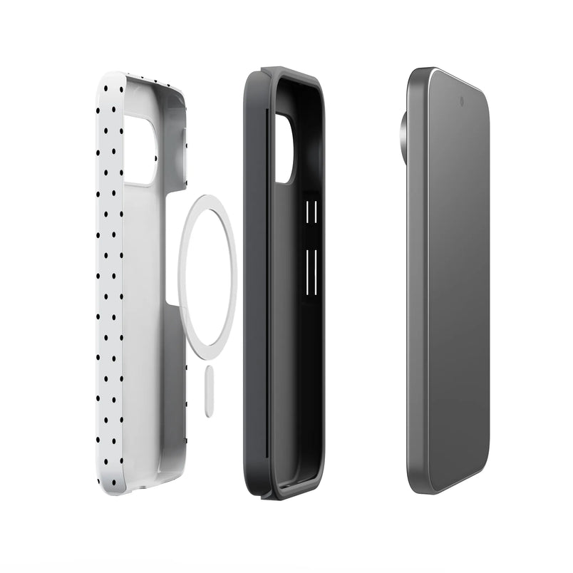 On the Dot | Black Polka Dot Case