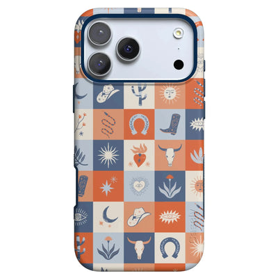 Dirt Road Chic | Western Squares Case