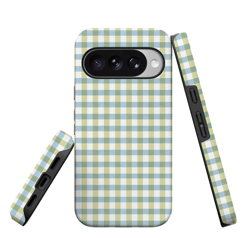 Pastel Picnic | Blue & Green Gingham Case