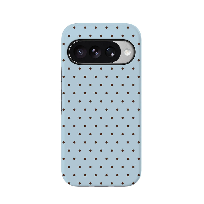 On the Dot | Blue Polka Dot Case