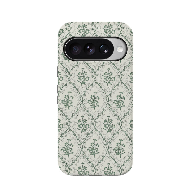 Sage Tapestry | Floral Vines Case