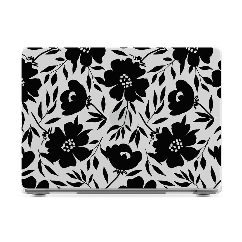 Dark Fantasy | Contrast Floral Laptop Shell