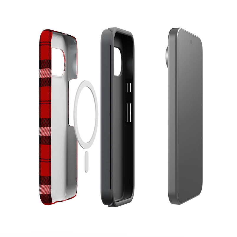 As if! | Red Plaid Case