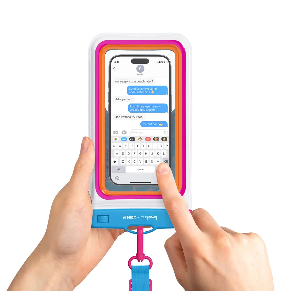 I've Got A Text! AquaBuddy Love Island Waterproof Phone Pouch - Thumbnail 4