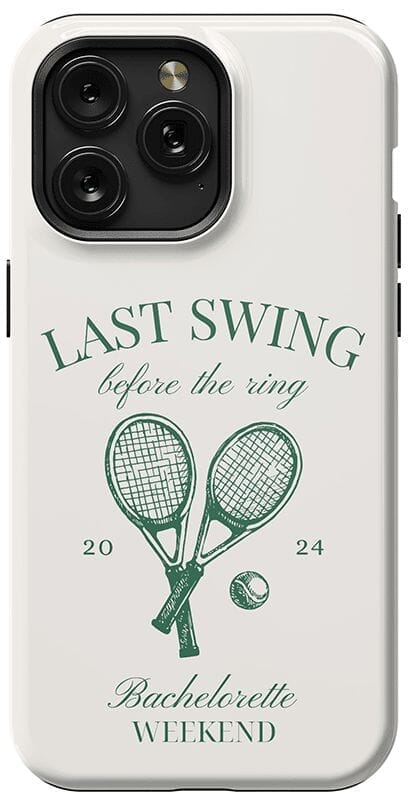 Last Swing | Off-White Bachelorette Case Phone Case Casetry 