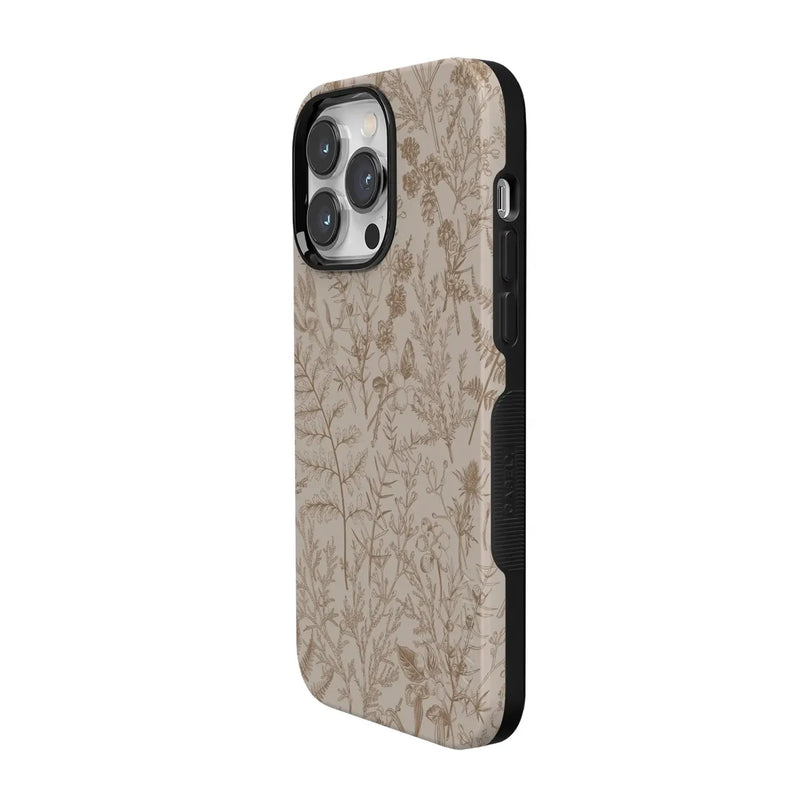 Beige Garden | Neutral Floral Case