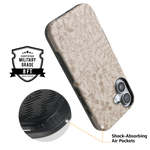 Beige Garden | Neutral Floral Case