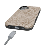 Beige Garden | Neutral Floral Case