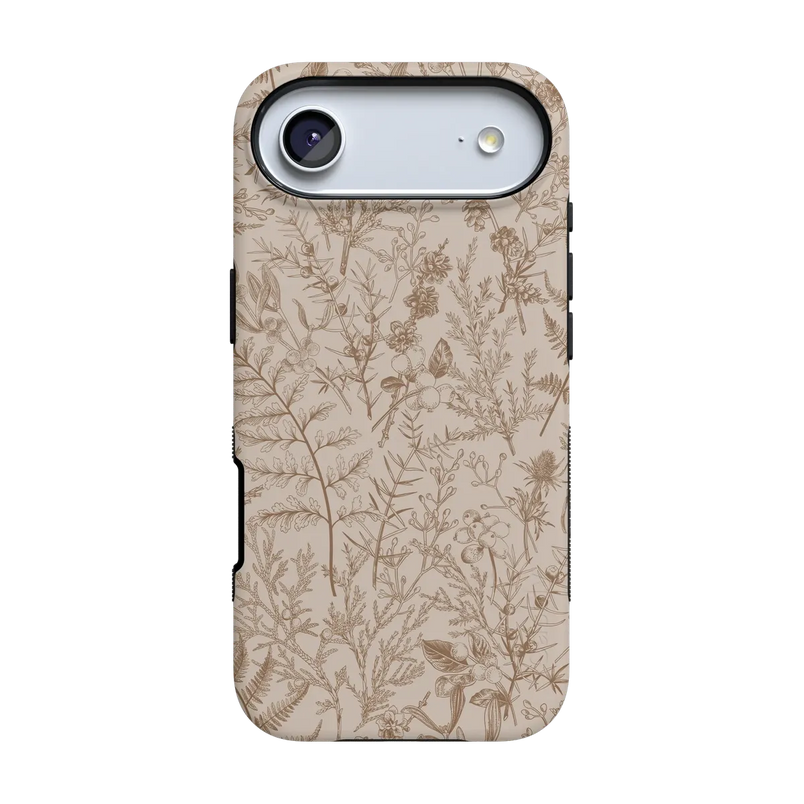 Beige Garden | Neutral Floral Case
