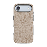 Beige Garden | Neutral Floral Case