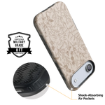 Beige Garden | Neutral Floral Case