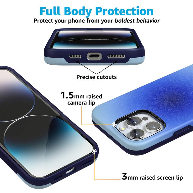 Cobalt Clarity | Blue Aura Case