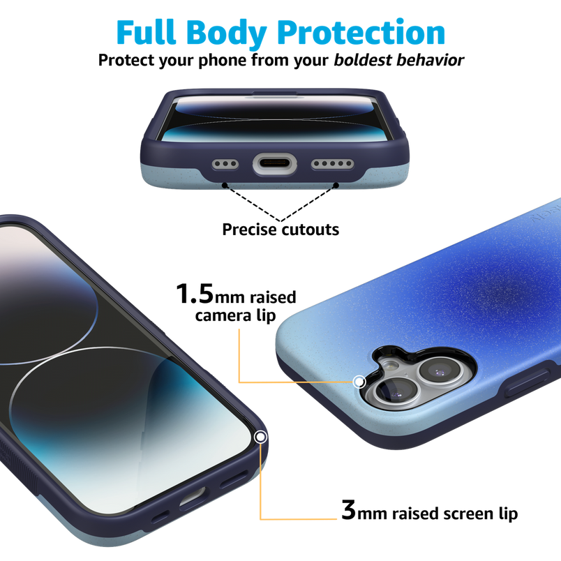 Cobalt Clarity | Blue Aura Case